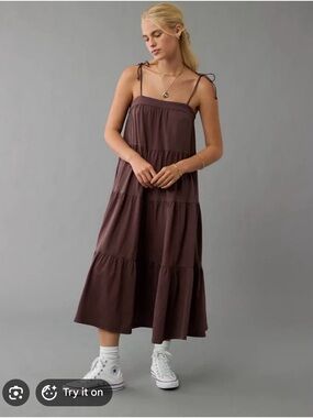 AE Sunchaser Knit Tie Dress